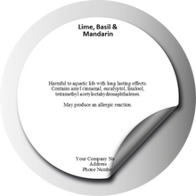 Load image into Gallery viewer, Wax Melt & Candle CLP Labels