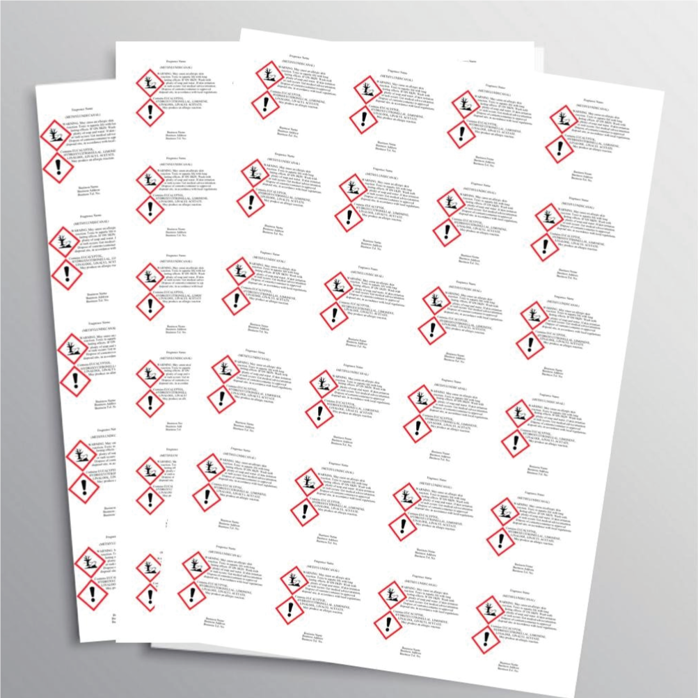 10 Sheets Of Bespoke CLP Labels (99p A Sheet) – Magic CLPs