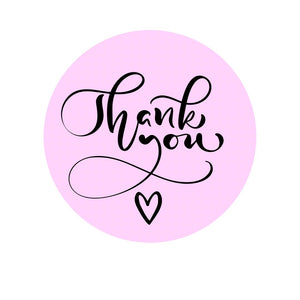 Thank You Stickers - Multiple Designs Available